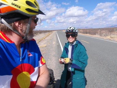 Another water and snack break.